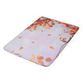 ラベ飛んでいるン葉ダー空で秋シーズンの バスマット (アングル)