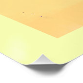 ラベ鮮やかンダーの花、自然インスパイア ポスター (コーナー)