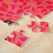 ラペット顔のハゲタカ ジグソーパズル (側面)