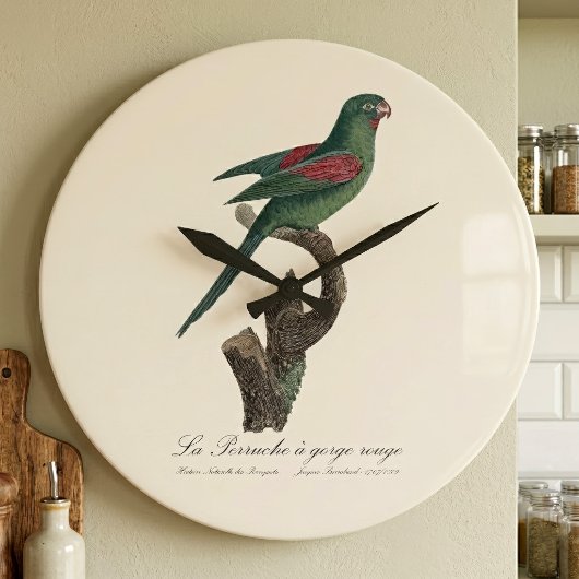 ラペルシュアゴージルージュ ラージ壁時計