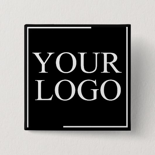 ラペルピンカスタムピンバック簡単ボタンADD LOGO 缶バッジ (正面)