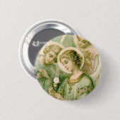 ラペルピン: 私の精神はベールを引き裂きます 缶バッジ (正面&裏面)