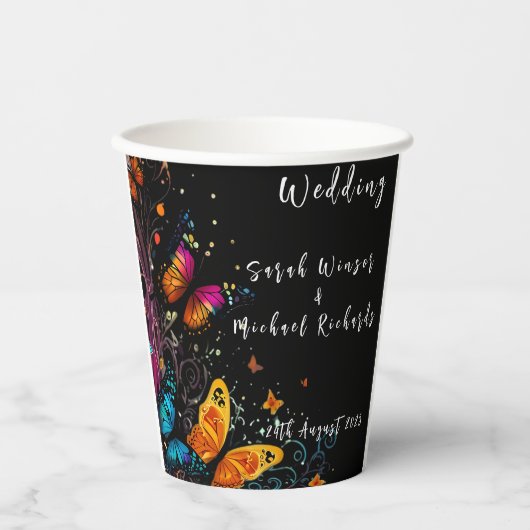 ラペルピン 紙コップ (正面)