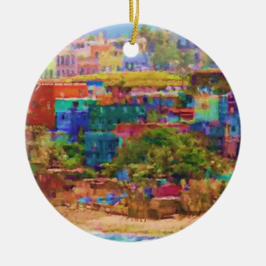 ラペルラサンファンプエルトリコオーナメント セラミックオーナメント (正面)