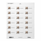 ラホフランスの住所 シール (フルシート)