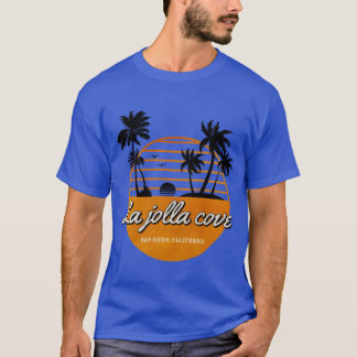 ラホヤコーブ サンディエゴ カリフォルニア レトロ サマー Tシャツ
