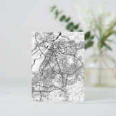 ラホール・パキスタンの地図 ポストカード (スタンド正面)