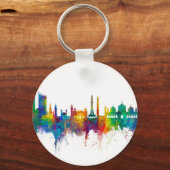 ラホール・パキスタン・スカイライン キーホルダー (正面)
