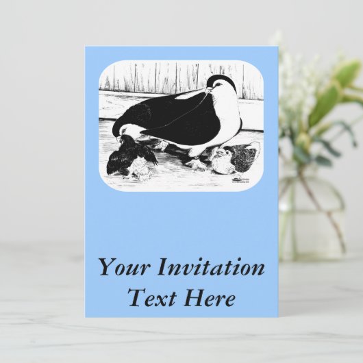 ラホール・ピジョン1980 招待状 (スタンド正面)