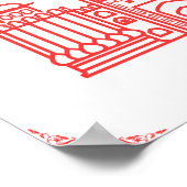 ラホール・フォート・パキスタン・ポスター ポスター (角)