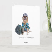 ラボおもしろいボンボヤジュージング。 カード (裏面)