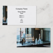 ラボでのガラス製品 名刺 (正面/裏面)