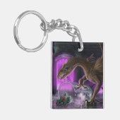 ラボでのタロン – Keychain キーホルダー (正面左)