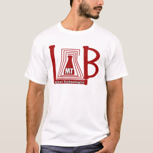 ラボのフラスコのロゴ – 医学研究所 Tシャツ
