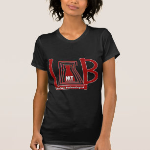 ラボのフラスコのロゴ – 医学研究所 Tシャツ