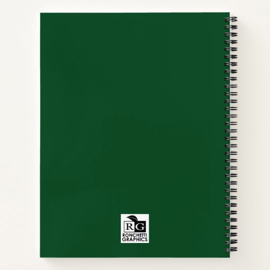 ラボの子犬のノートパーソナライズされたブック ノートブック (裏面)