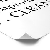 ラボの安全性 ポスター (角)