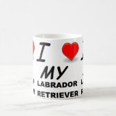 ラボの愛 コーヒーマグカップ (中央)