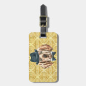 ラボの荷物タグの承認 ラゲッジタグ (正面縦)