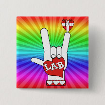 ラボのASLサインが大好き