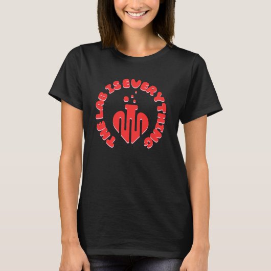 ラボは全てラボウィークだ Tシャツ (正面)