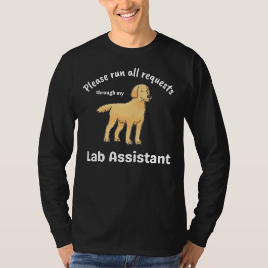 ラボアシスタント Tシャツ (正面)