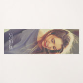 ラボカフカスタムィルターを使ったモノグラム写真 ヨガマット (正面(横))