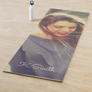 ラボカフカスタムィルターを使ったモノグラム写真 ヨガマット