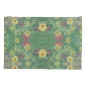 ラボカワイルドフラワーシンメトリ 枕カバー (裏面)