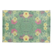 ラボカワイルドフラワーシンメトリ 枕カバー (裏面)