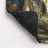 ラボキャットスチームパンク マウスパッド (コーナー)