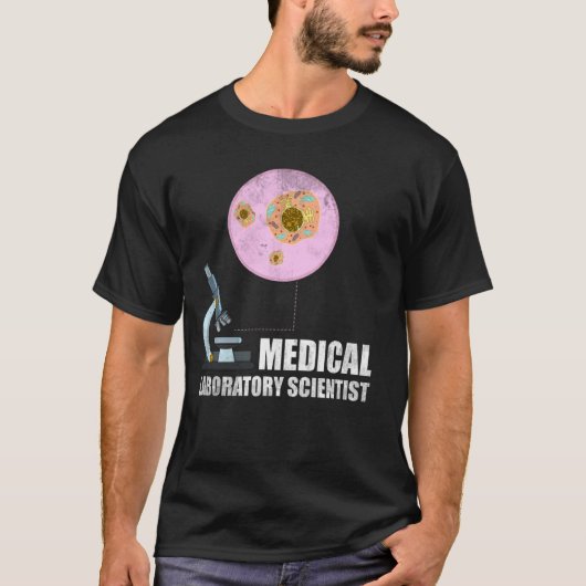 ラボギーク実験技術者医学研究所 Tシャツ (正面)