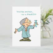 ラボコートのキュートな科学者 招待状 (スタンド正面)