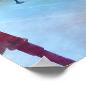 ラボコート付き歯科用ラボ ポスター (角)