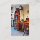 ラボコート付き歯科用ラボ 名刺 (裏面)