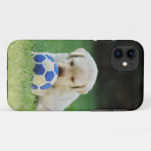 ラボサッカー選手 Case-Mate iPhoneケース (裏面(横))