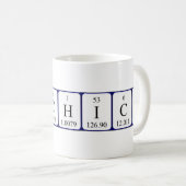 ラボシックの定期的なテーブル名mag コーヒーマグカップ (正面右)