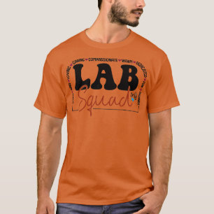 ラボスクワッドラボEAM医学研究所の技術者おもしろい Tシャツ
