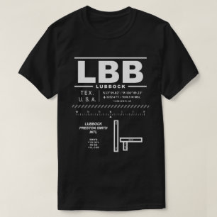 ラボックプレストンスミス国際的エアポートLBB Tシャツ