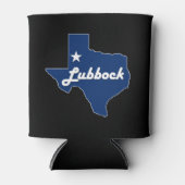 ラボック、テキサス州ロネスター州ウエストテキサス州飲料 缶クーラー (正面)