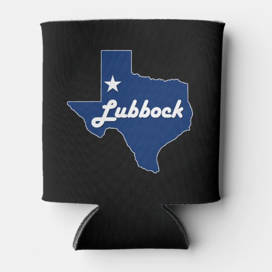 ラボック、テキサス州ロネスター州ウエストテキサス州飲料 缶クーラー (正面)