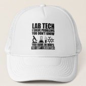 ラボテクおもしろいテック引用文ラボ技術者のユーモア キャップ (正面)