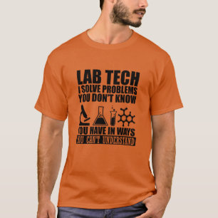 ラボテクおもしろいテック引用文ラボ技術者のユーモア Tシャツ