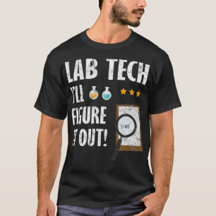 ラボテクおもしろいテック技術研究所テクノログ Tシャツ