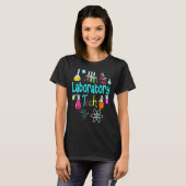 ラボテクニシャンサイエンティスト Tシャツ (正面フル)