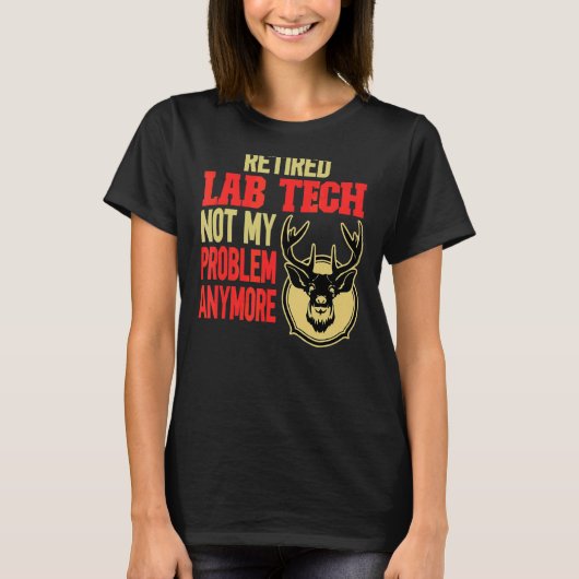 ラボテク退職したテックディアー狩り Tシャツ (正面)