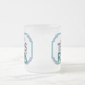 ラボテックスロック フロストグラスマグカップ (中央)