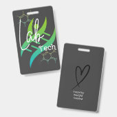 ラボテック名バッジ バッジ (正面&裏面)