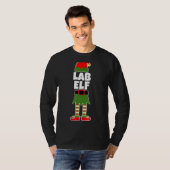ラボテック小妖精や小人クリスマスラボテックTech Phlebotomis Tシャツ (正面フル)