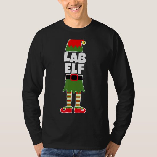 ラボテック小妖精や小人クリスマスラボテックTech Phlebotomis Tシャツ (正面)
